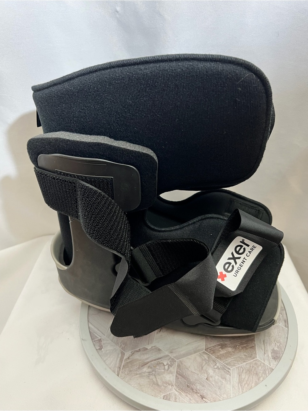 Ovation Medical Short Pneumatic Walker Boot Large Gen 2 Black Used Once